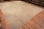 Whole View Of Rustic Warm Tone Tribal Geometric Design Modern Contemporary Area Rug 11874 by Nazmiyal Antique Rugs