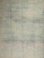 Blue Green Seafoam Color Artistic Abstract Modern Room Size Rug 11517 by Nazmiyal Antique Rugs