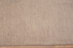 Border of Abstract Solid Minimalist Cream Color Modern Room Size Area Rug 11689 by Nazmiyal Antique Rugs