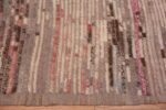 Border of Artistic Wool Modern Contemporary Abstract Hall Runner Rug 11118 by Nazmiyal Antique Rugs