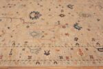 Border of Contemporary Tribal Room Size Turkish Oushak Design Modern Area Rug 11443 by Nazmiyal Antique Rugs