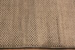 Border of Beautiful Soft Cream Color Modern Tribal Checkerboard Design Wool Pile Area Rug #11276 Nazmiyal Antique Rugs