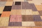 Border of Eclectic Colorful Artistic Geometric Modern Area Rug 11739 by Nazmiyal Antique Rugs