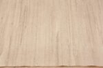 Border of Large Abstract Solid Cream Color Minimalist Modern Flatweave Kilim Rug 11736 by Nazmiyal Antique Rugs