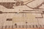 Border of Large Artistic Abstract Contemporary Earthy Tribal Modern Area Rug 11790 by Nazmiyal Antique Rugs