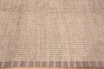 Border of Large Neutral Minimalist Cream Color Modern Contemporary Area Rug 11779 by Nazmiyal Antique Rugs