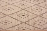 Border of Large Size Contemporary Tribal Geometric Moroccan Berber Beni Ourain Design Modern Rug #11766 by Nazmiyal Rugs