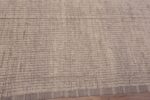 Border of Decorative and Versatile Large Size Soft Light Ivory Cream Color Solid Abstract Design Modern Area Rug 11804 by Nazmiyal Antique Rugs