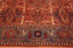 Border of Beautiful Modern Allover Tribal Design Rustic Persian Design Room Size Area Rug 11440 by Nazmiyal Antique Rugs