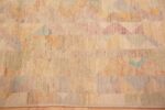 Border of A Beautiful Warm Tone And Casual Modern Rustic Tribal Geometric Chevron Design Contemporary Runner Rug 11047 by Nazmiyal Antique Rugs