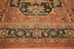 Border of Rustic Classic Persian Heriz Design Modern Area Rug 11658 by Nazmiyal Antique Rugs