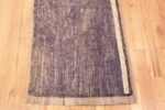 Bottom of Artistic Tribal Geometric Modern Hallway Runner Rug 11104 by Nazmiyal Antique Rugs