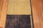 Close Up of Artistic Tribal Geometric Modern Hallway Runner Rug 11104 by Nazmiyal Antique Rugs