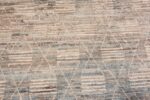 Close Up of Geometric Primitive Allover Design Modern Area Rug 11641 by Nazmiyal Antique Rugs