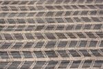 Close Up of Geometric Zigzag Motif Modern Area Rug 11550 by Nazmiyal Antique Rugs