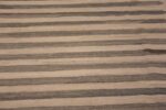 Close Up of Grey Cream Modern Contemporary Flat Woven Geometric Kilim Rug 11811 by Nazmiyal Antique Rugs