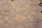 Close Up of Handmade Modern Tribal Primitive Contemporary Nomadic Area Rug 11332 by Nazmiyal Antique Rugs