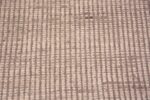 Close Up of Handmade Wool Pile Modern Contemporary Neutral Minimalist Area Rug 11538 by Nazmiyal Antique Rugs