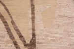 Close Up of Large Artistic Abstract Contemporary Earthy Tribal Modern Area Rug 11790 by Nazmiyal Antique Rugs