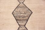 Close Up of Large Geometric Tribal Design Decorative Contemporary Area Rug 11687 by Nazmiyal Antique Rugs