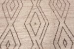 Close Up of Large Modern Contemporary Moroccan Berber Beni Ourain Design Area Rug 11784 by Nazmiyal Antique Rugs