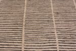 Close Up of Magnificent Large Size Geometric Design Grey Color Modern Contemporary Area Rug 11836 by Nazmiyal Antique Rugs
