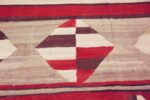 Close Up of Beautifully Casual Modern Tribal Geometric Southwestern Design Flatweave Kilim Rug 11430 by Nazmiyal Antique Rugs