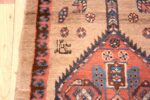 Close Up of Tribal Antique Camel Hair Persian Bakshaish Hallway Runner Rug 72566 by Nazmiyal Antique Rugs