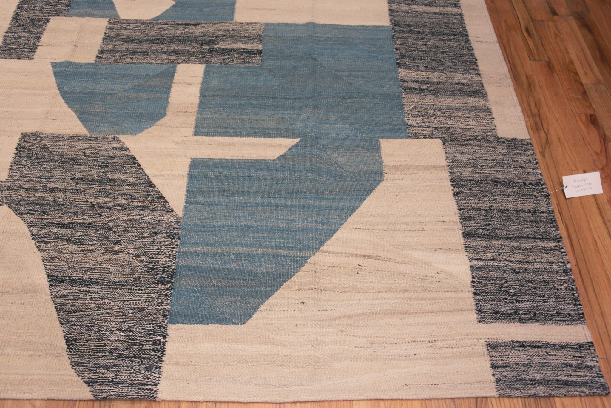 Abstract Artistic Geometric Large Modern Kilim Rug 11840