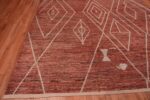 Corner of Contemporary Tribal Moroccan Beni Ourain Design Modern Rustic Area Rug 11630 by Nazmiyal Antique rugs