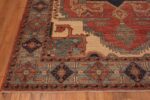 Corner of Rustic Contemporary Tribal Persian Bakshaish Design Modern Area Rug 11365 Nazmiyal Antique Rugs