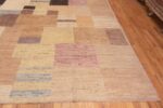 Corner of Eclectic Colorful Artistic Geometric Modern Area Rug 11739 by Nazmiyal Antique Rugs