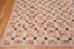 Corner of Eclectic Colorful Geometric Modern Decorative Area Rug 11676 by Nazmiyal Antique Rugs