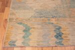 Corner of Extremely Artistic Rustic Tribal Modern Contemporary Artistic Small Scatter Size Area Rug #11077 by Nazmiyal Antique Rugs