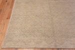 Corner of Modern Contemporary Geometric Diamond Design Area Rug 11239 by Nazmiyal Antique Rugs