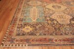 Corner of A Beautiful Classic Modern Large Room Size Rustic Tribal Geometric Caucasian Design Rug 11720 by Nazmiyal Antique Rugs