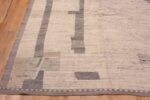 Corner of Tribal Primitive Large Modern Abstract Contemporary Area Rug 11865 by Nazmiyal Antique Rugs