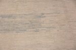 Details of Magnificent Abstract Solid Design Light Ivory Cream Background With Sky Blue Abrash Modern Room Size Rug 11629 by Nazmiyal Antique Rugs