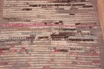 Details of Artistic Wool Modern Contemporary Abstract Hall Runner Rug 11118 by Nazmiyal Antique Rugs