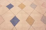 Details of Contemporary Geometric Diamond Design Modern Area Rug 11566 by Nazmiyal Antique Rugs
