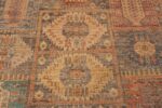 Details of Contemporary Rustic Tribal Allover Geometric Design Modern Area Rug 11367 by Nazmiyal Antique Rugs