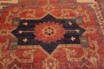 Details of Rustic Contemporary Tribal Persian Bakshaish Design Modern Area Rug 11365 Nazmiyal Antique Rugs
