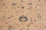 Details of Contemporary Tribal Room Size Turkish Oushak Design Modern Area Rug 11443 by Nazmiyal Antique Rugs