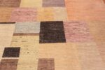 Details of Eclectic Colorful Artistic Geometric Modern Area Rug 11739 by Nazmiyal Antique Rugs