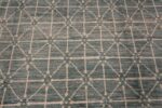 Details of Grey Blue Color Allover Geometric Design Room Size Modern Area Rug 11475 by Nazmiyal Antique Rugs