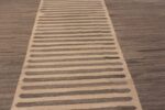 Details of Grey Cream Modern Contemporary Flat Woven Geometric Kilim Rug 11811 by Nazmiyal Antique Rugs