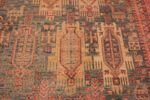 Details of Happy Jewel Tone Color Tribal Geometric Animal Caucasian Design Modern Area Rug 11529 by Nazmiyal Antique Rugs
