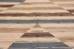 Details of Large Geometric Contemporary Modern Flatweave Kilim Rug 11753 by Nazmiyal Antique Rugs
