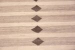 Details of Large Size Geometric Contemporary Vintage Mid-Century Modern Design Flatweave Kilim Rug 11813 by Nazmiyal Antique Rugs