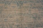 Details of Large Washed Out Sky Blue Tribal Geometric Contemporary Modern Area Rug 11757 by Nazmiyal Antique Rugs